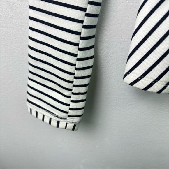 Zara Small Striped Peplum Nautical Jacket Size Small - Picture 7 of 7